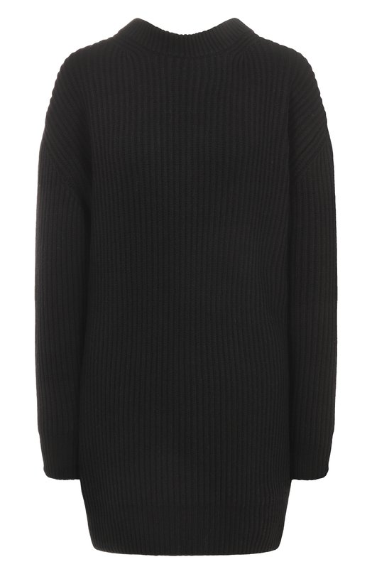 Свитер из шерсти и вискозы MM6 S62HL0042/M13192 Чёрный S62HL0042/M13192