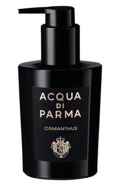 Жидкое мыло для рук и тела osmanthus (300ml) ACQUA DI PARMA бесцветного цвета, арт. ADP081358 | Фото 1 (Региональные ограничения белый список (Axapta Mercury): Не проставлено; Нос: Не проставлено; Назначение: Для тела, Для рук; �Косметика кросс-кт: Уход У; Тип продукта: Мыло)