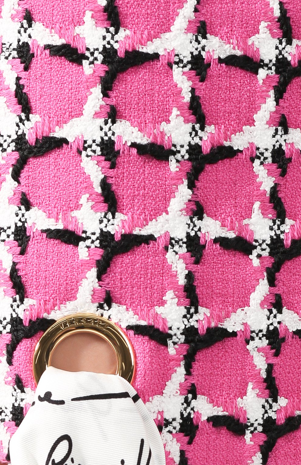 Юбка из смеси хлопка и шерсти VERSACE, арт. A85624/A232908, фото 5