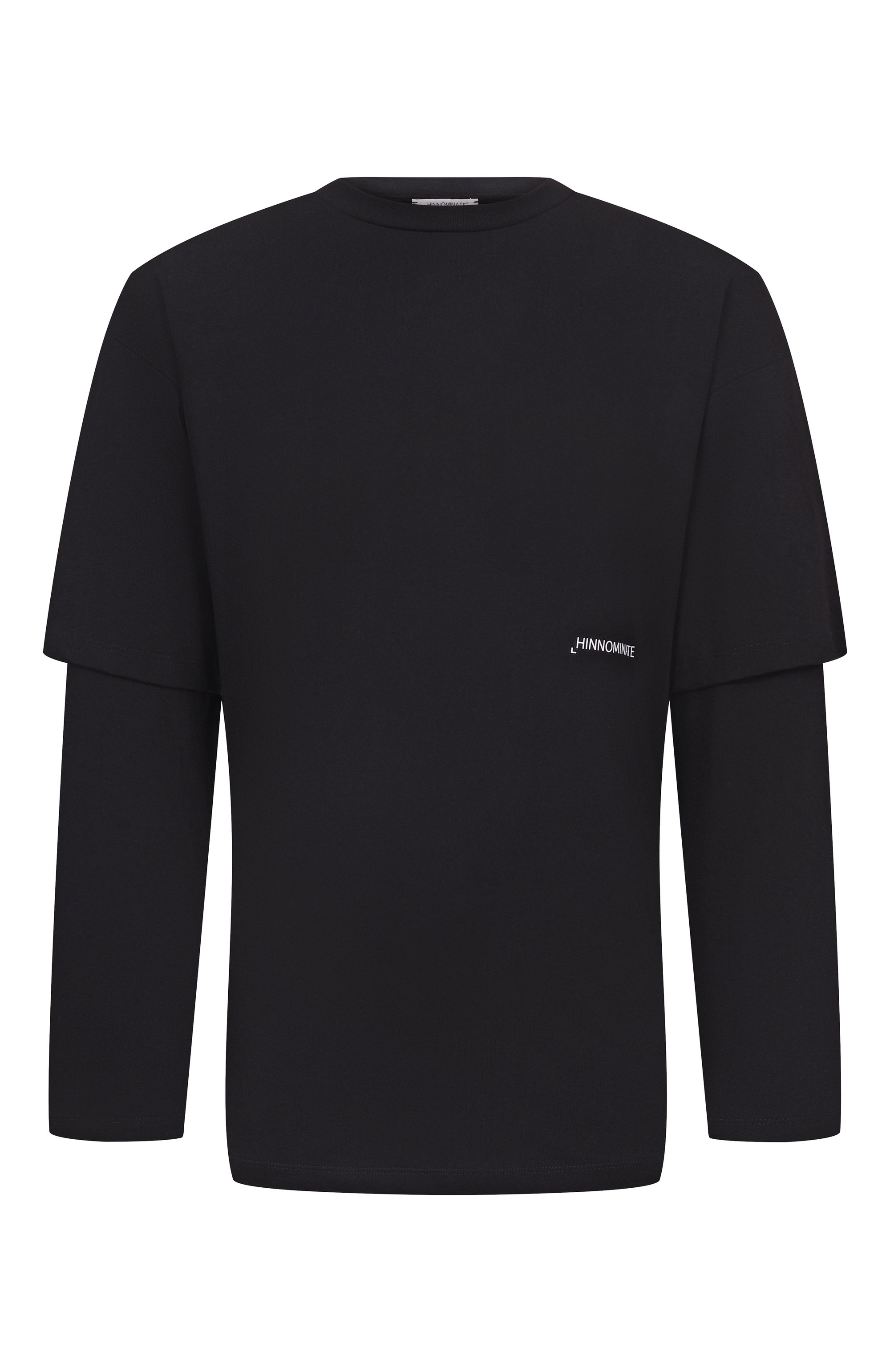Хлопковый лонгслив HINNOMINATE, арт. HMABM01575, фото 1