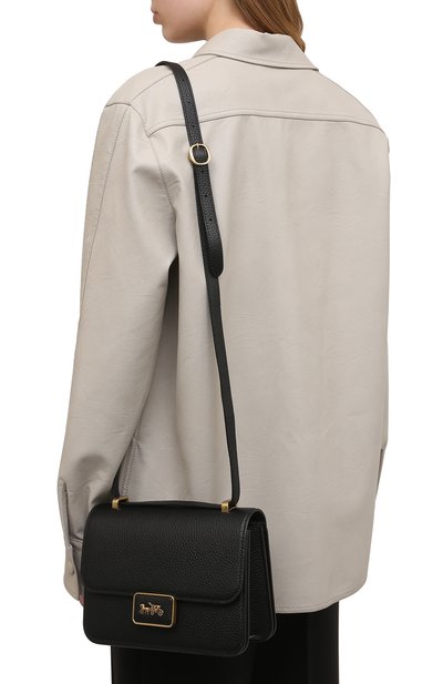 Сумка alie COACH черного цвета по цене 81900 руб., арт. 3928, фото 2 Сумка alie COACH, арт. 3928, фото 2