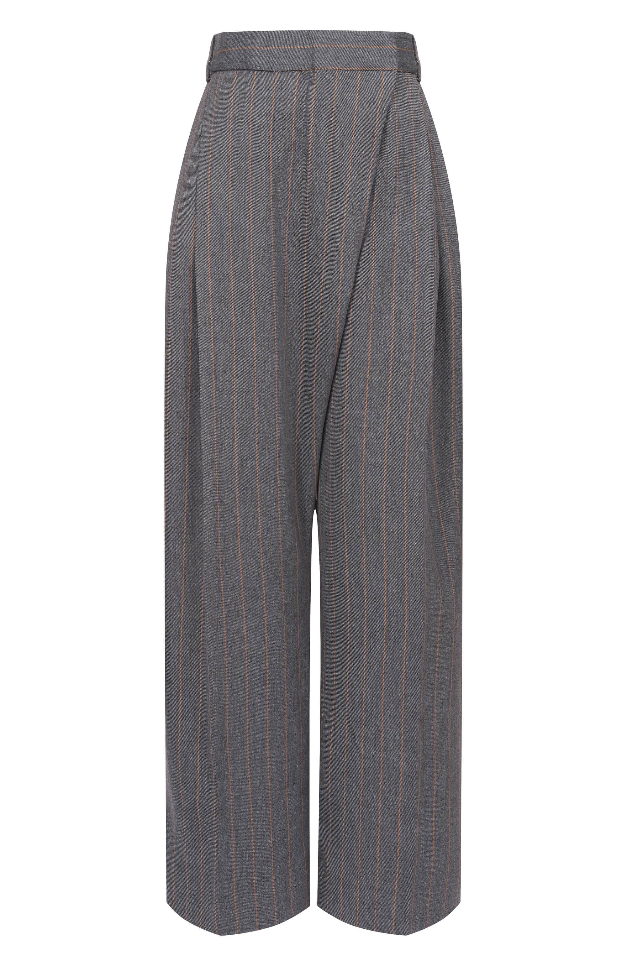 Брюки из шерсти и вискозы GANNI, арт. W0761/7013, фото 1