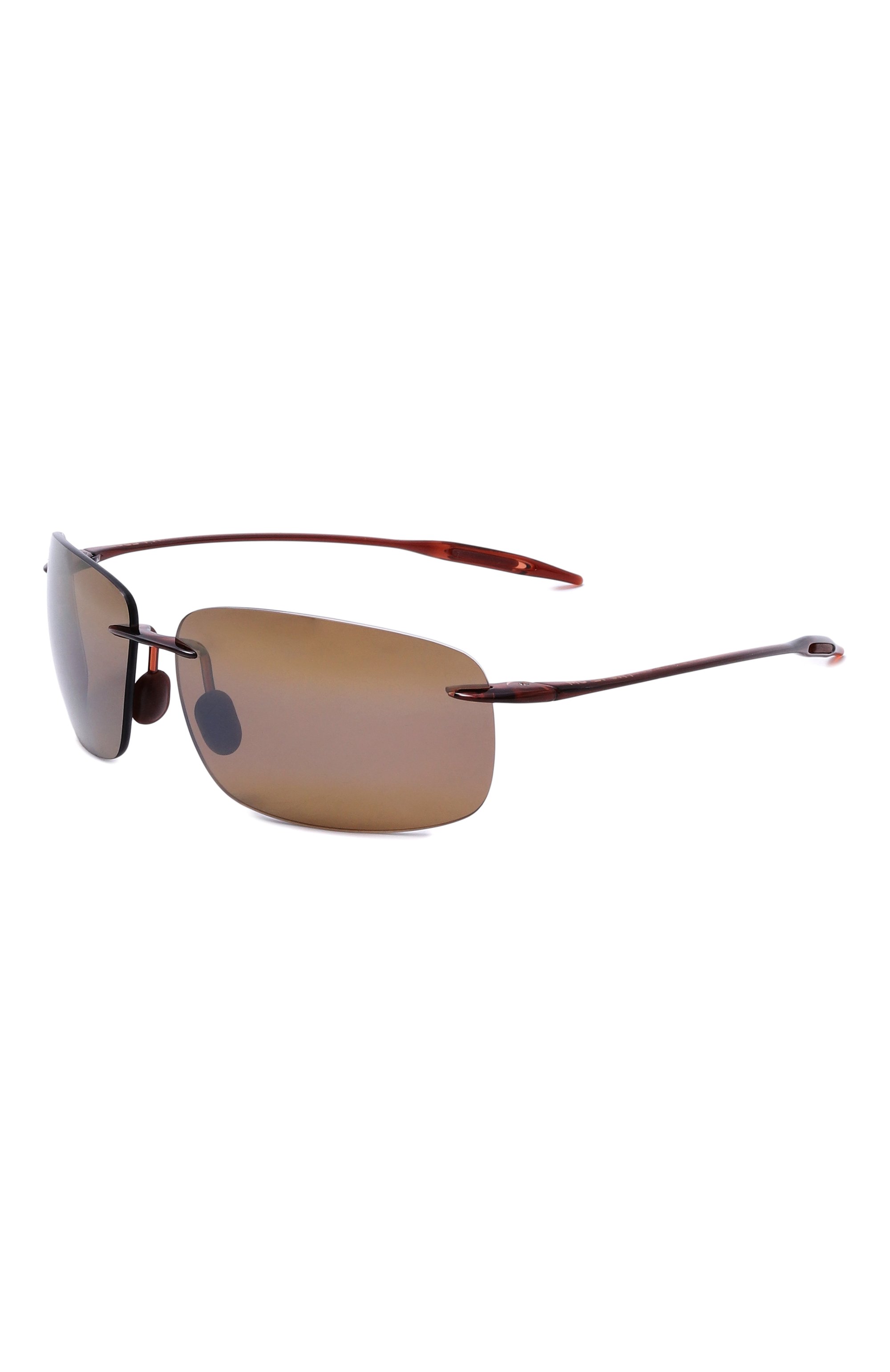 Солнцезащитные очки MAUI JIM коричневого цвета по цене 18600 руб., арт. MJH422 26, фото 1 Солнцезащитные очки MAUI JIM, арт. MJH422 26, фото 1