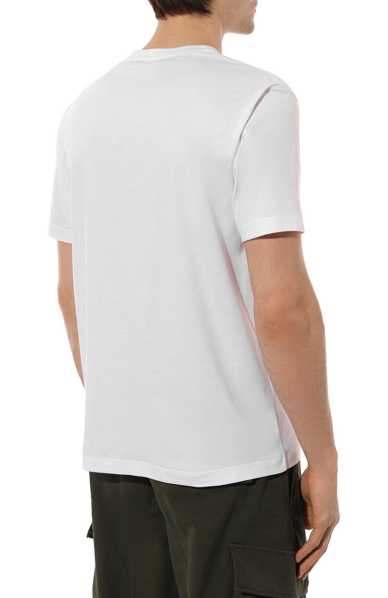Хлопковая футболка GIORGIO ARMANI, арт. 6LSM90/SJTKZ, фото 1