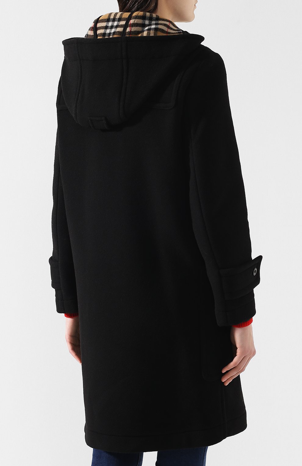 Шерстяной дафлкот BURBERRY, арт. 8003528, фото 4