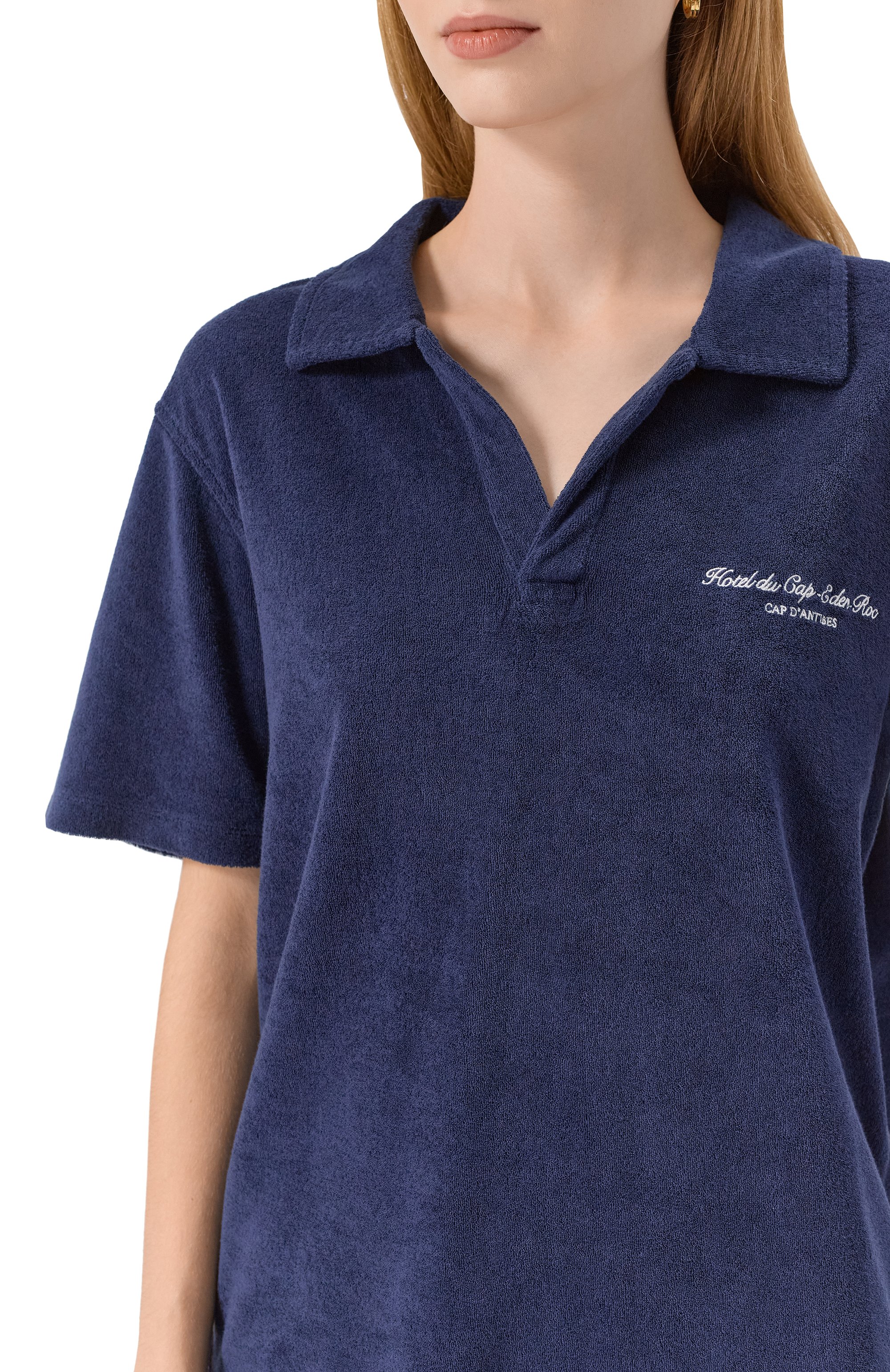 Хлопковое поло SPORTY AND RICH, арт. T003260673BL106, фото 5