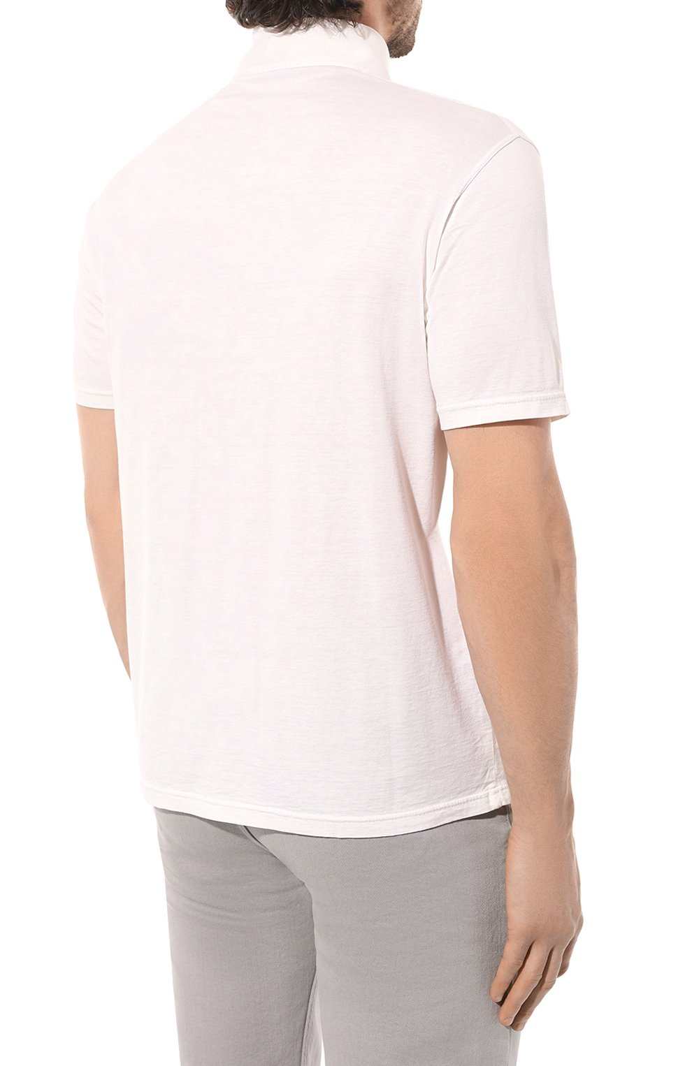 Поло из шелка и хлопка KITON, арт. UMK0356, фото 4