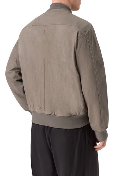 Кожаный бомбер GIORGIO BRATO, арт. GU26S26016NAPSTM, фото 4