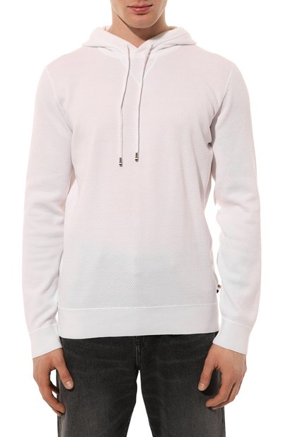 Хлопковое худи BOSS, арт. 50487117, фото 3