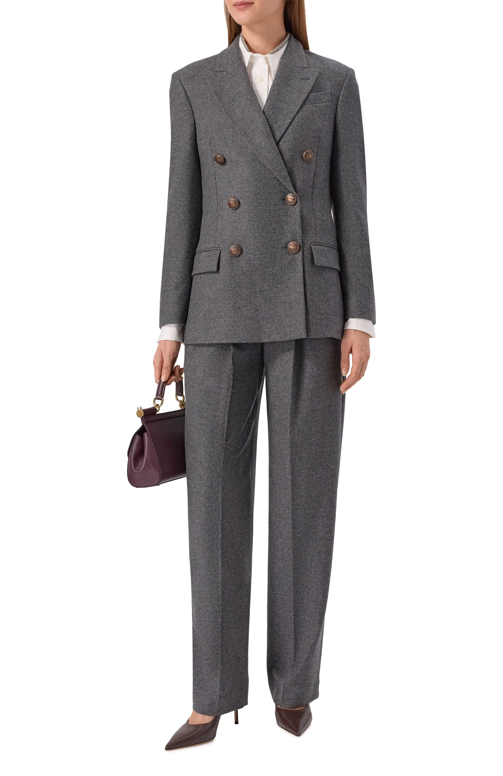 Шерстяной жакет BRUNELLO CUCINELLI, арт. MB1627054, фото 2