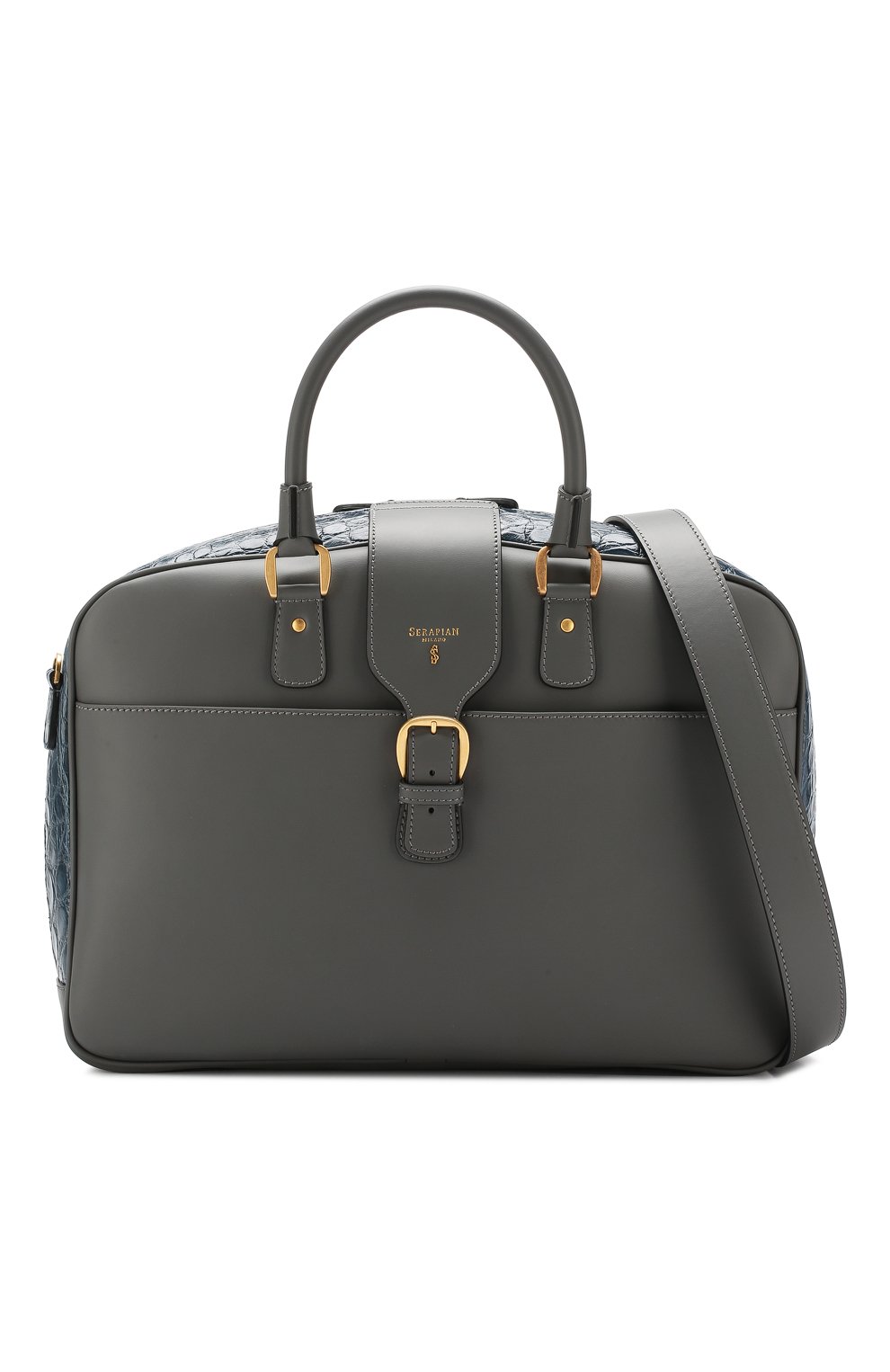 Сумка для ноутбука с отделкой из кожи аллигатора paraggi SERAPIAN, арт. SPARCMLL7058M40A, фото 6