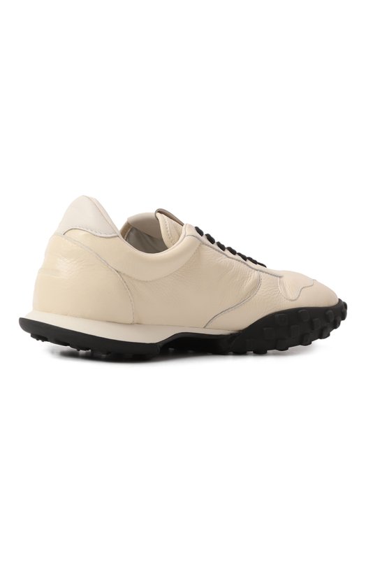 Кожаные кроссовки Moon Jil Sander J32WS0056/P8178 Кремовый  J32WS0056/P8178 Фото 5
