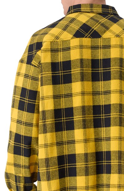 Хлопковая рубашка DIEGO VENTURINO, арт. DVCMC-0-BGY, фото 5