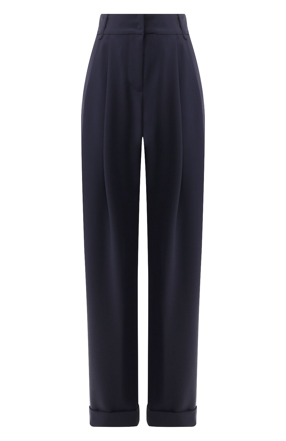 Брюки EMPORIO ARMANI темно-синего цвета по цене 48850 руб., арт. 3H2P62/2NWAZ, фото 1 Брюки EMPORIO ARMANI, арт. 3H2P62/2NWAZ, фото 1