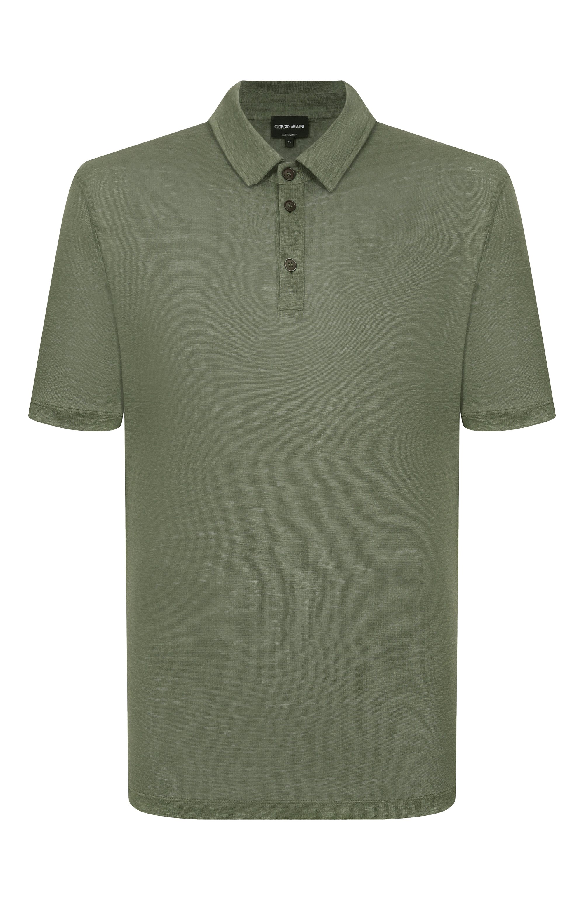 Льняное поло GIORGIO ARMANI, арт. 3RSF80/SJJMZ, фото 1