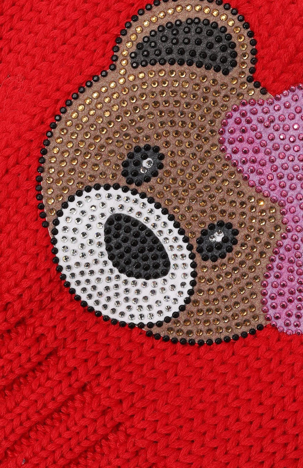 Шерстяная шапка CATYA красного цвета по цене 7675 руб., арт. 327671, фото 3 Шерстяная шапка CATYA, арт. 327671, фото 3