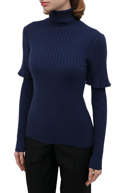 Водолазка из хлопка и шелка SEE BY CHLOÉ, арт. CHS20AMP01500, фото 3