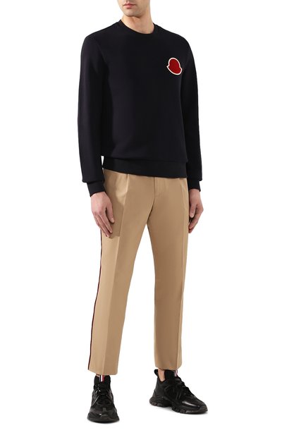 Хлопковый свитшот MONCLER, арт. F1-091-8G708-00-8098U, фото 2