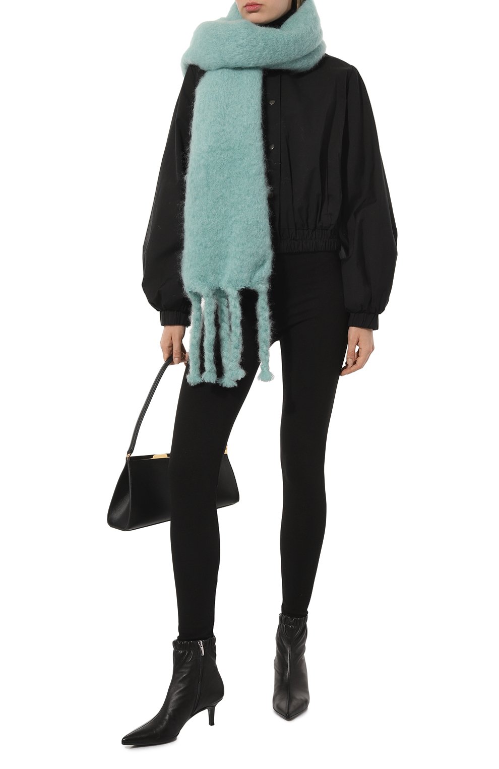 Шерстяной шарф JIL SANDER, арт. J52TE0014/J40041, фото 2