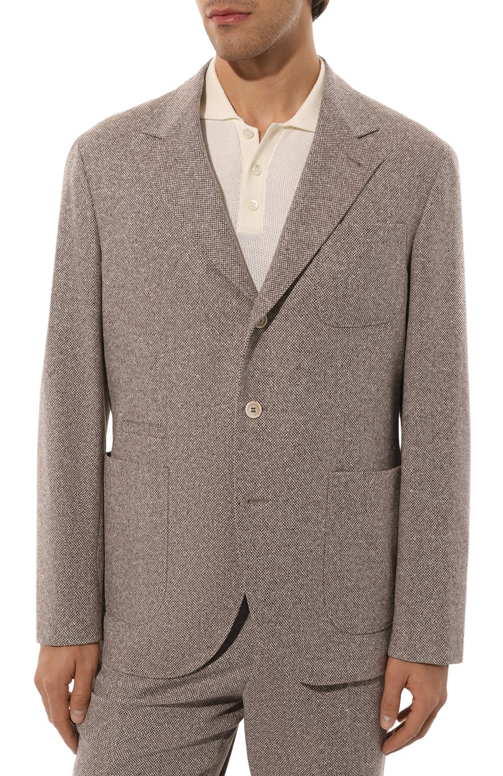 Шерстяной костюм BRUNELLO CUCINELLI, арт. MY409LBNH, фото 4