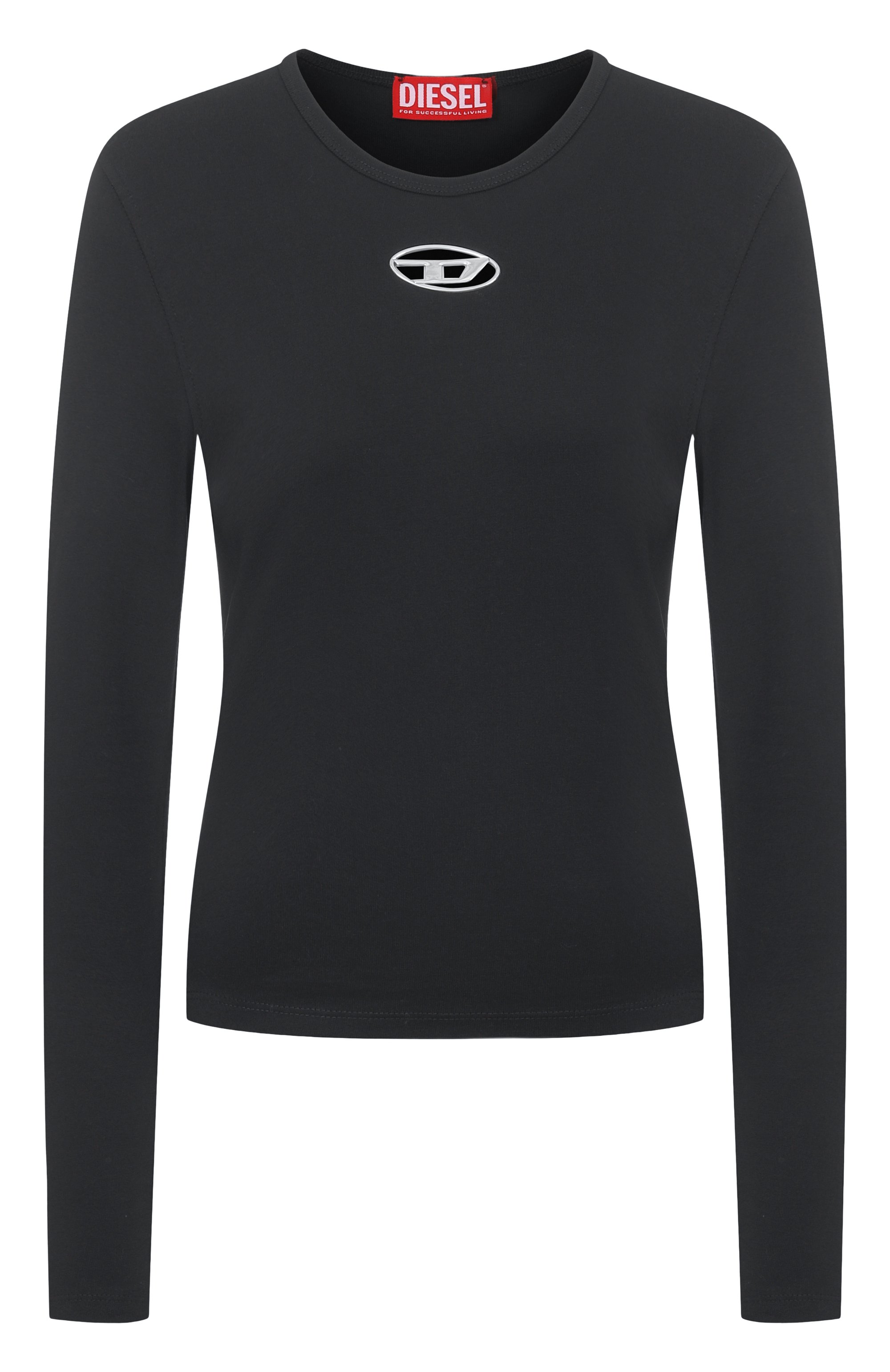 Хлопковый лонгслив DIESEL, арт. A19438/0CLBR, фото 1