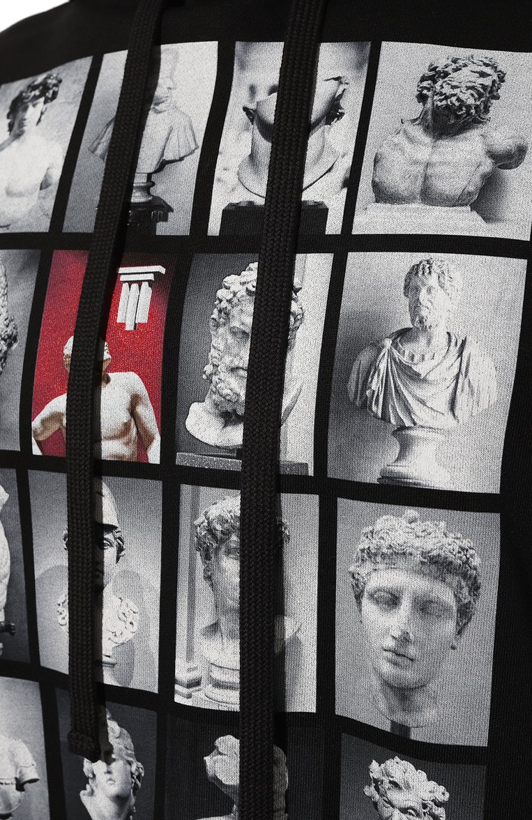 Хлопковое худи DIEGO VENTURINO, арт. D3S3FLHTBC, фото 5