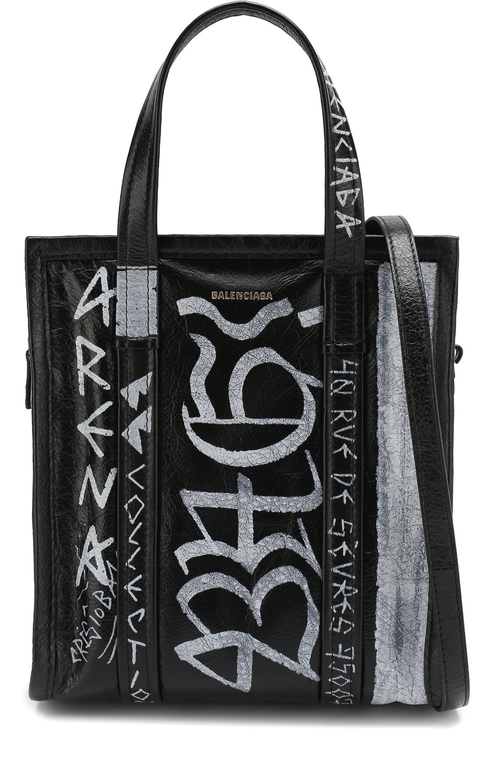 Сумка graffiti bazar shopper xs BALENCIAGA, арт. 513989/0FE0N, фото 5