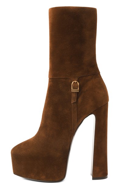 Замшевые ботильоны nico 155 SAINT LAURENT, арт. 840672/0LI00, фото 4