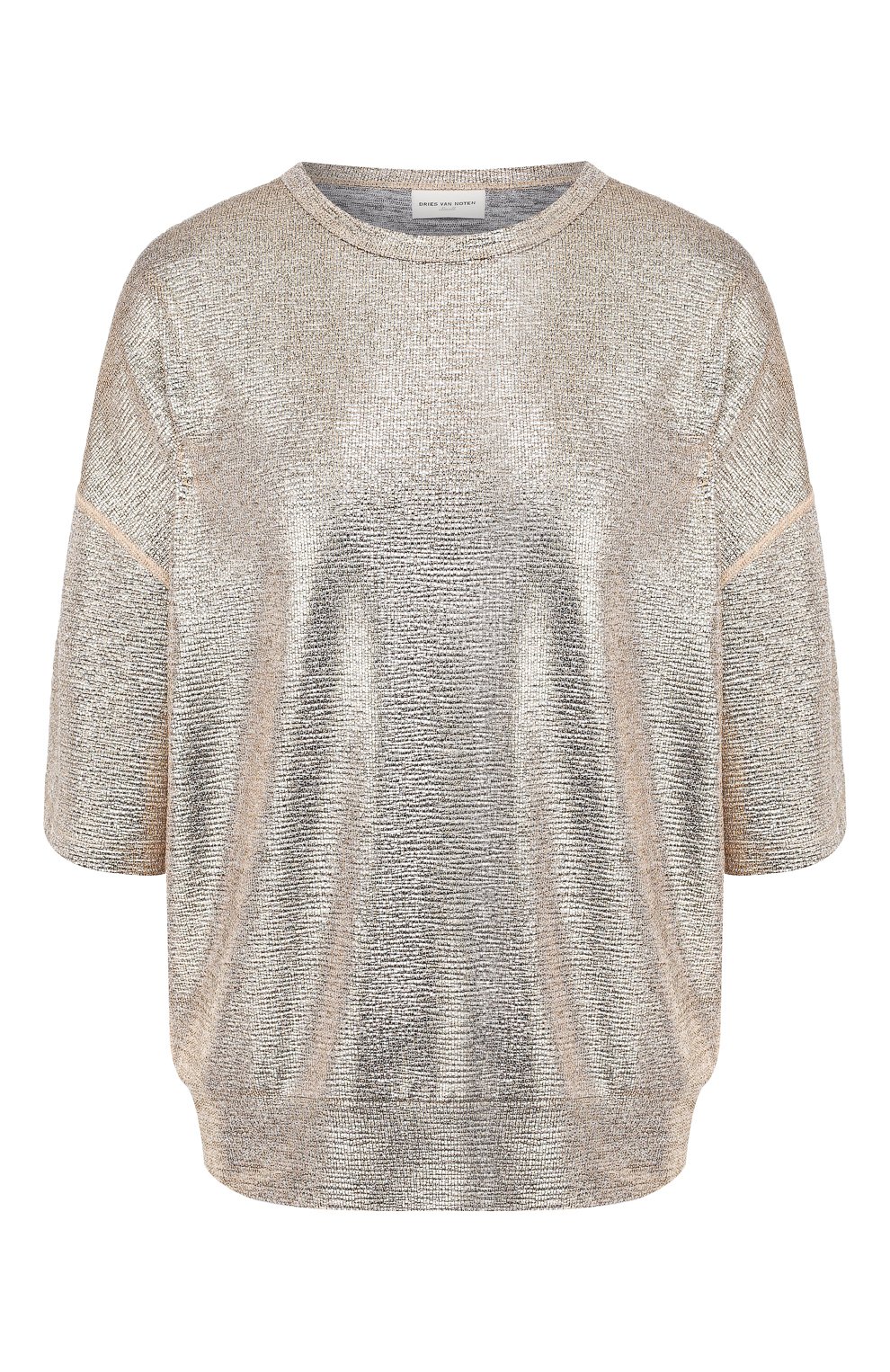 Топ DRIES VAN NOTEN золотого цвета по цене 12500 руб., арт. 201-31107-9110, фото 1 Топ DRIES VAN NOTEN, арт. 201-31107-9110, фото 1