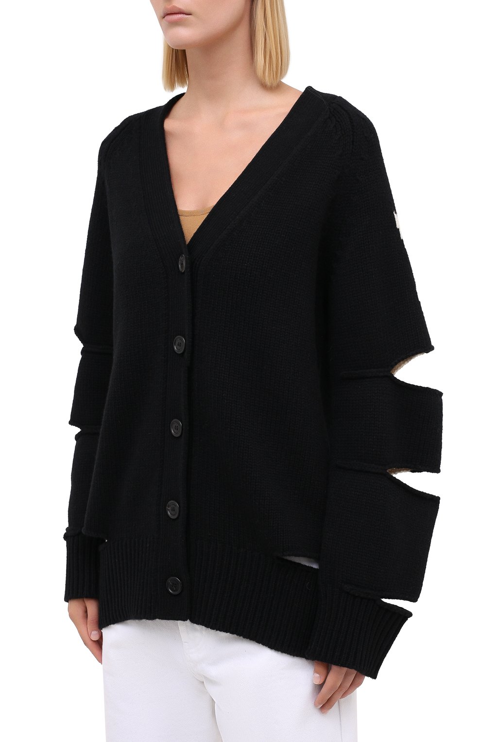 Кардиган из шерсти и кашемира BURBERRY, арт. 8030050, фото 3