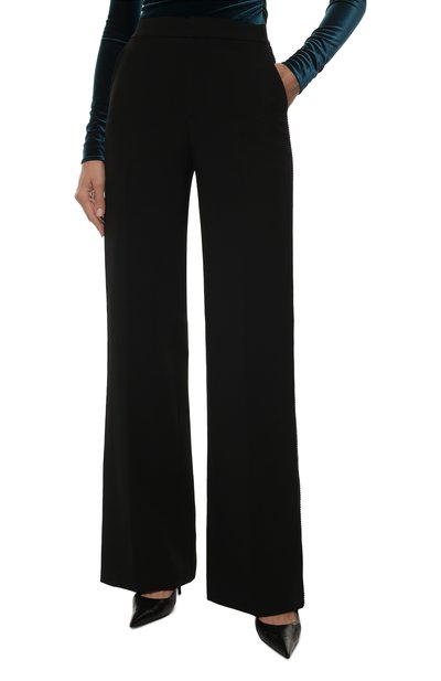 Брюки PHILOSOPHY DI LORENZO SERAFINI черного цвета по цене 59550 руб., арт. A0321/5756, фото 3 Брюки PHILOSOPHY DI LORENZO SERAFINI, арт. A0321/5756, фото 3