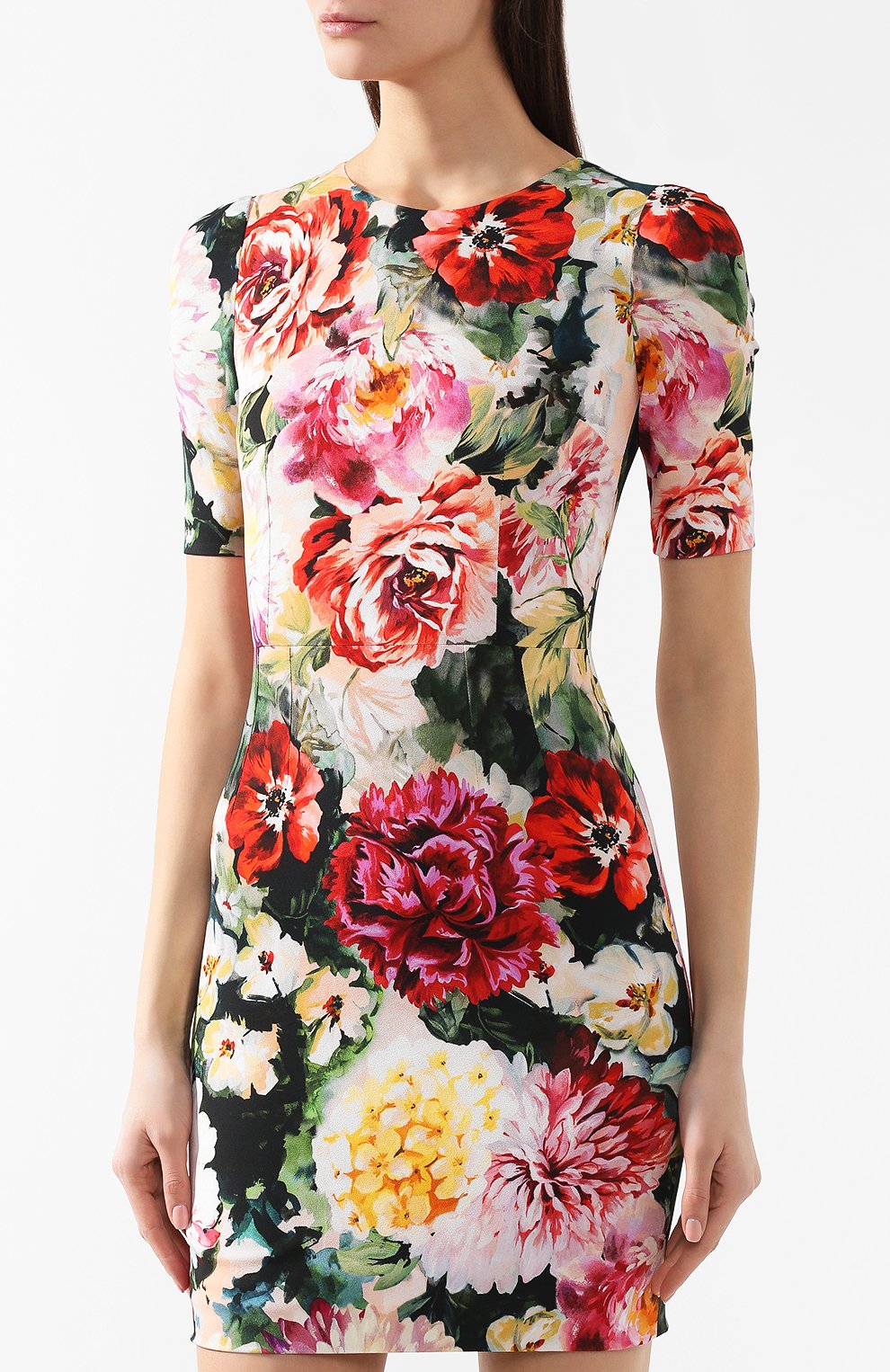 Платье с принтом DOLCE & GABBANA, арт. F6D3QT/FSRKN, фото 3