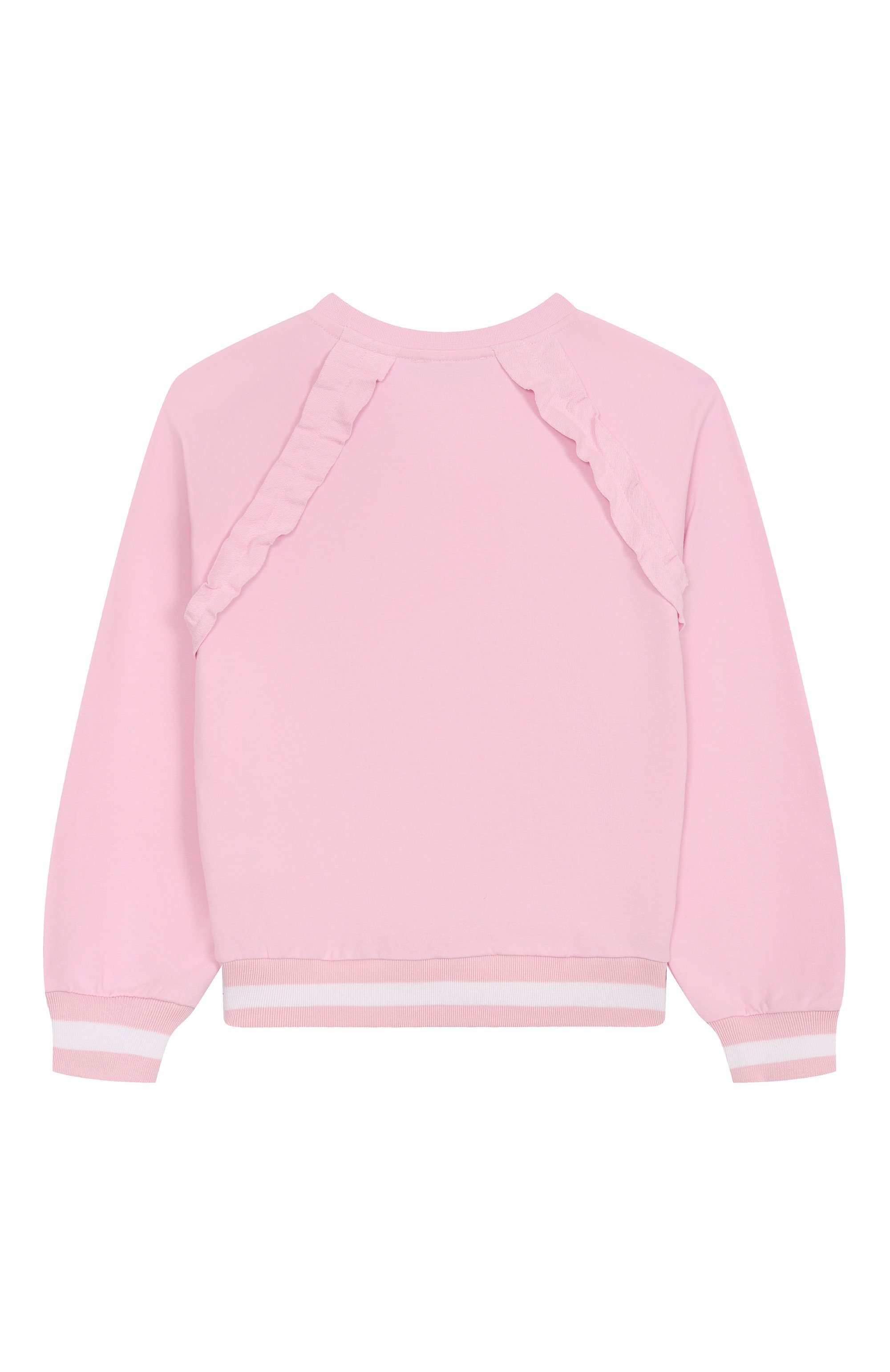 Хлопковый свитшот MONNALISA, арт. 19E616RU, фото 2