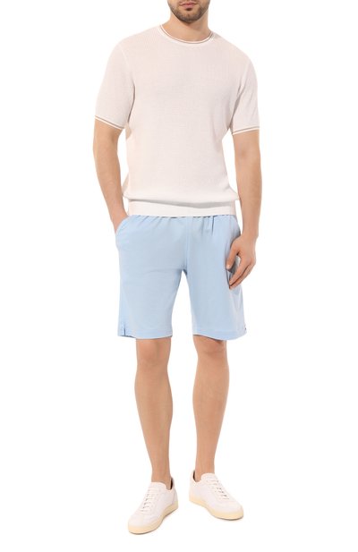 Хлопковые шорты KITON, арт. UPSH0RTH08436, фото 2