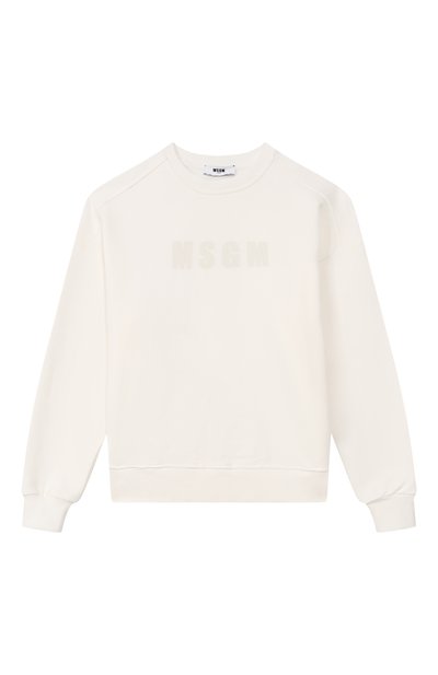 Хлопковый свитшот MSGM KIDS, арт. S6MSJUSW153