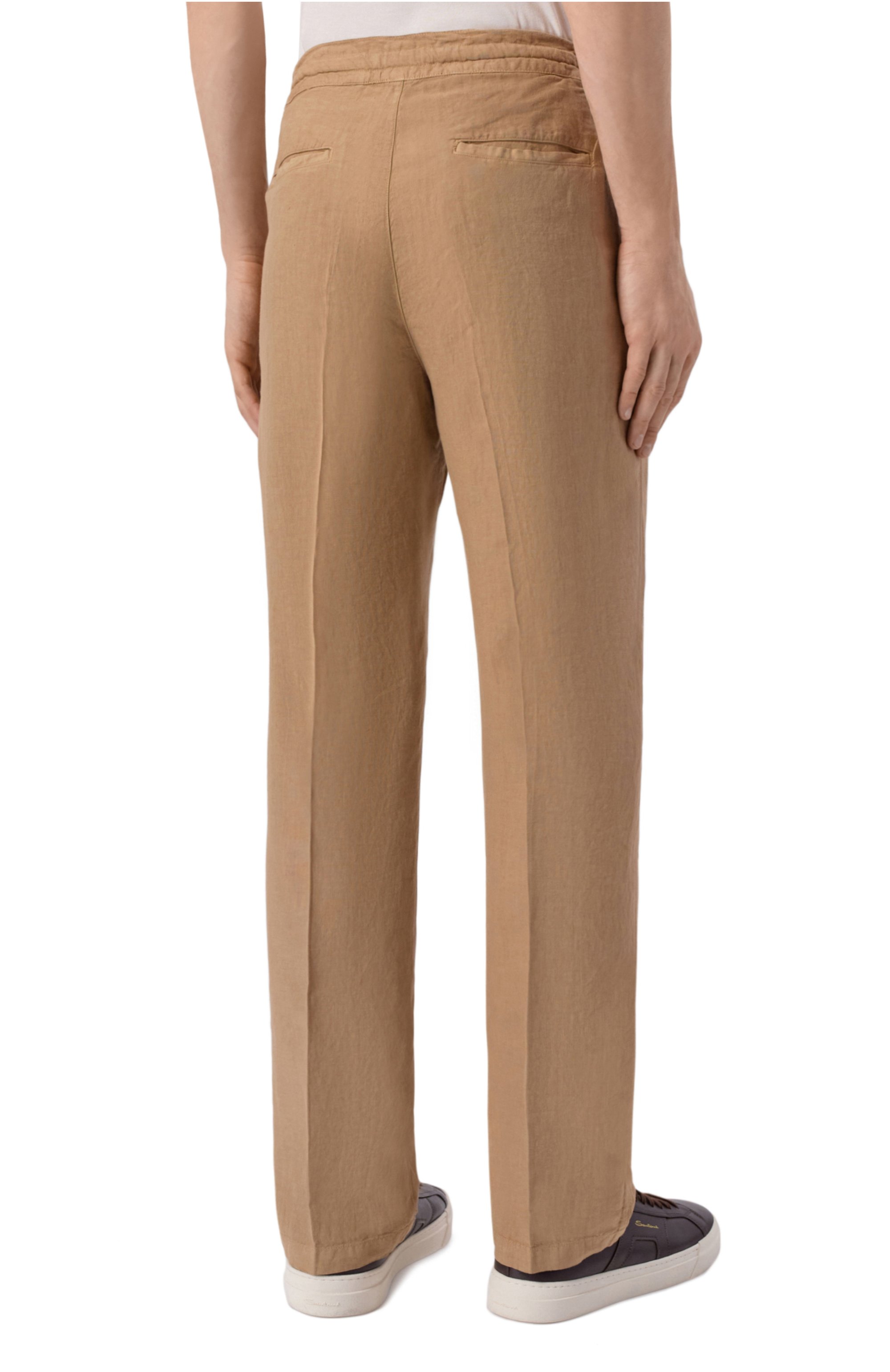 Льняные брюки 120% LINO, арт. 33ALIM299M/0253/000, фото 4