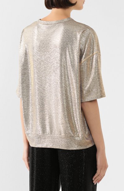Топ DRIES VAN NOTEN золотого цвета по цене 12500 руб., арт. 201-31107-9110, фото 4 Топ DRIES VAN NOTEN, арт. 201-31107-9110, фото 4