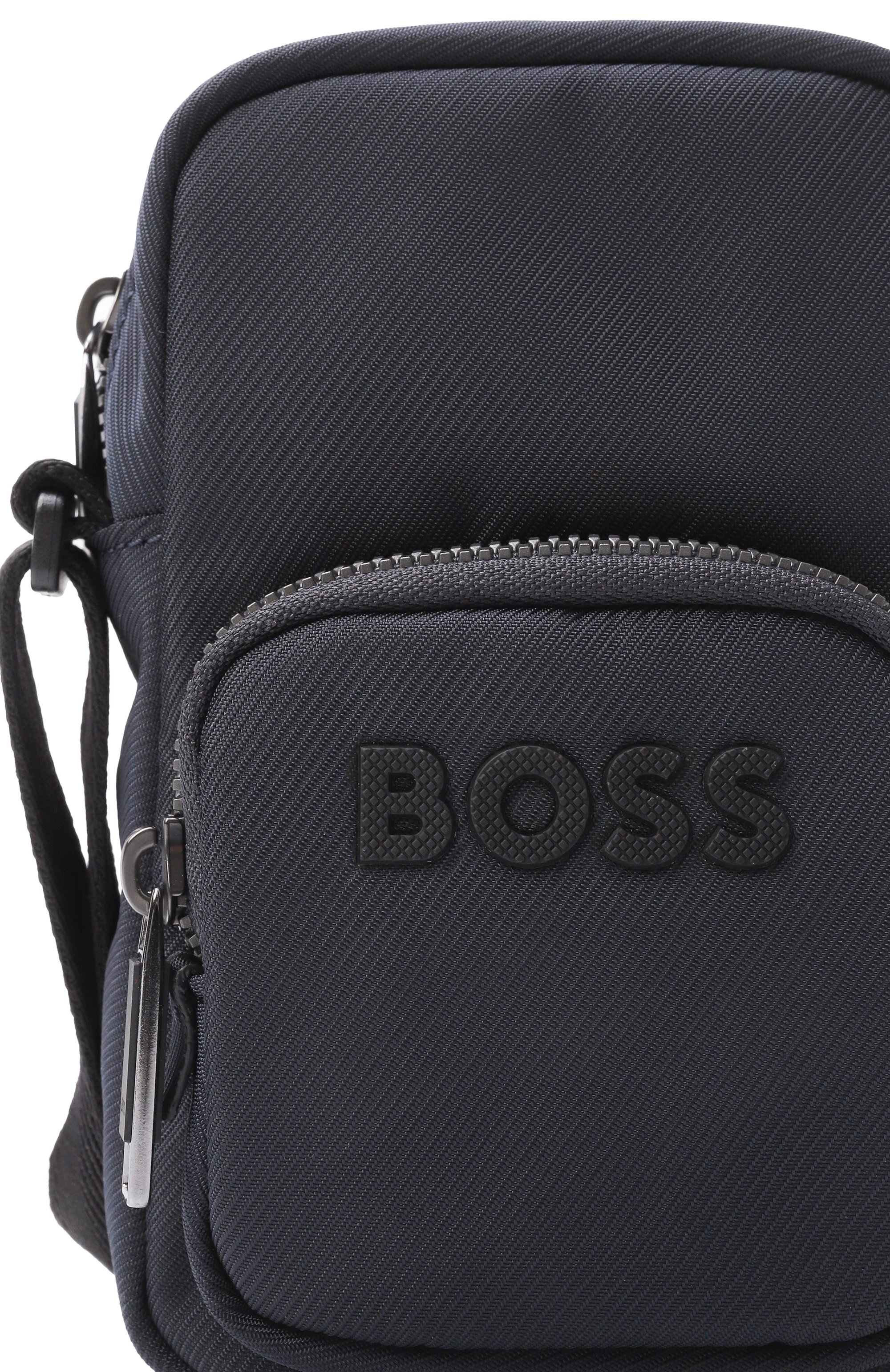 Сумка catch 3.0 mini BOSS темно-синего цвета по цене 13600 руб., арт. 50552566, фото 3 Сумка catch 3.0 mini BOSS, арт. 50552566, фото 3