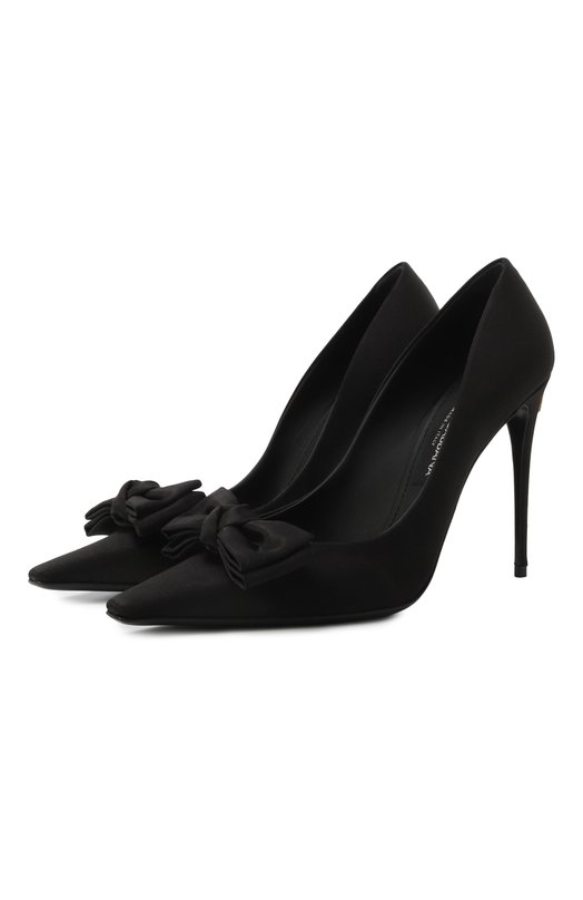 Текстильные туфли Mun 105 Dolce & Gabbana CD1892/A3I64 Чёрный CD1892/A3I64