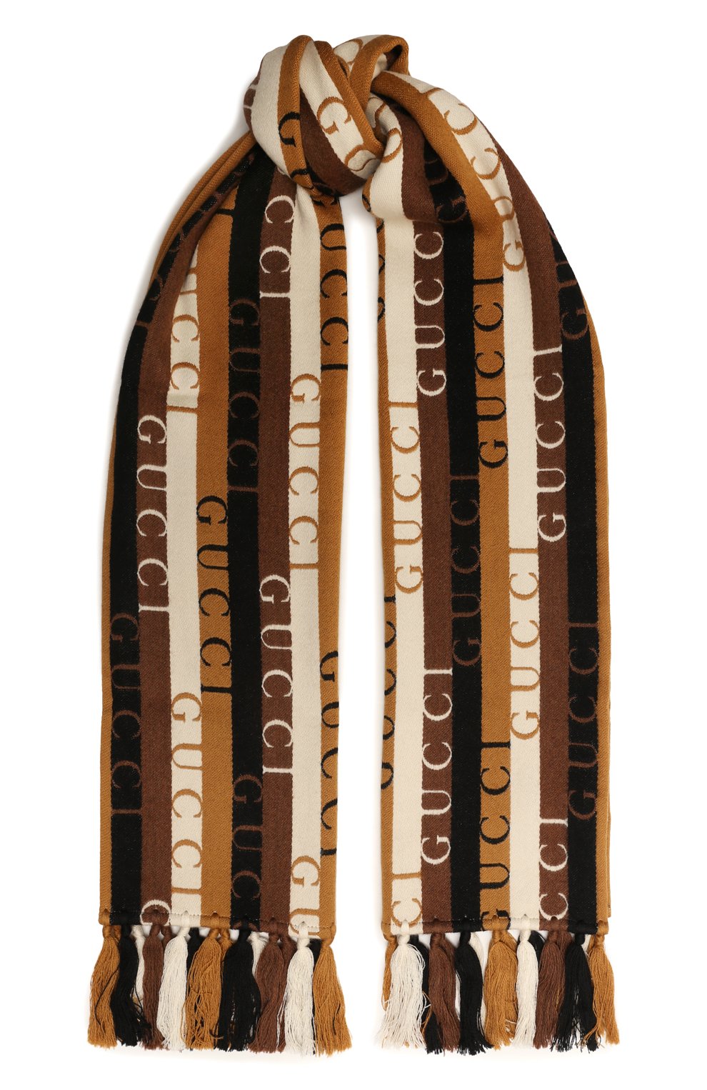 Шарф из шерсти и хлопка GUCCI, арт. 634166 4GB22, фото 1