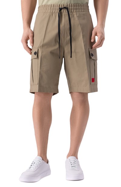 Хлопковые шорты HUGO, арт. 50510594, фото 3