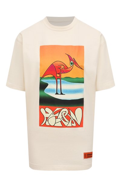 Женская хлопковая футболка HERON PRESTON, арт. HWAA023S22JER0020120