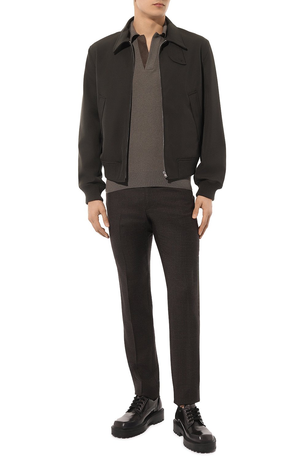Шерстяные брюки STEFANO RICCI, арт. M1T3300030/W0003P, фото 2