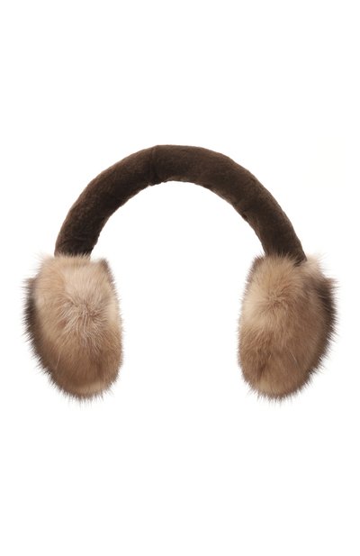 Женские меховые наушники из норки и соболя FURLAND, арт. 0022807450187600000