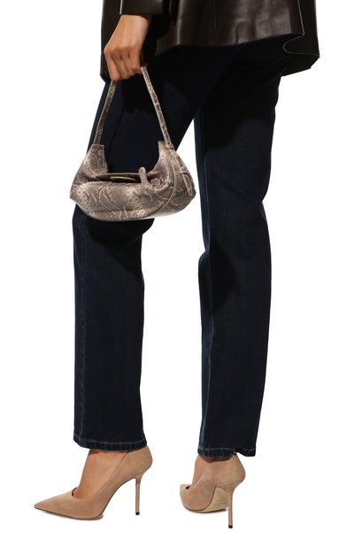 Замшевые туфли love 100 JIMMY CHOO, арт. L0VE 100/BWJ, фото 3