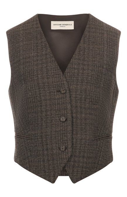 Женский шерстяной жилет OFFICINE GENERALE, арт. W25WTLG404