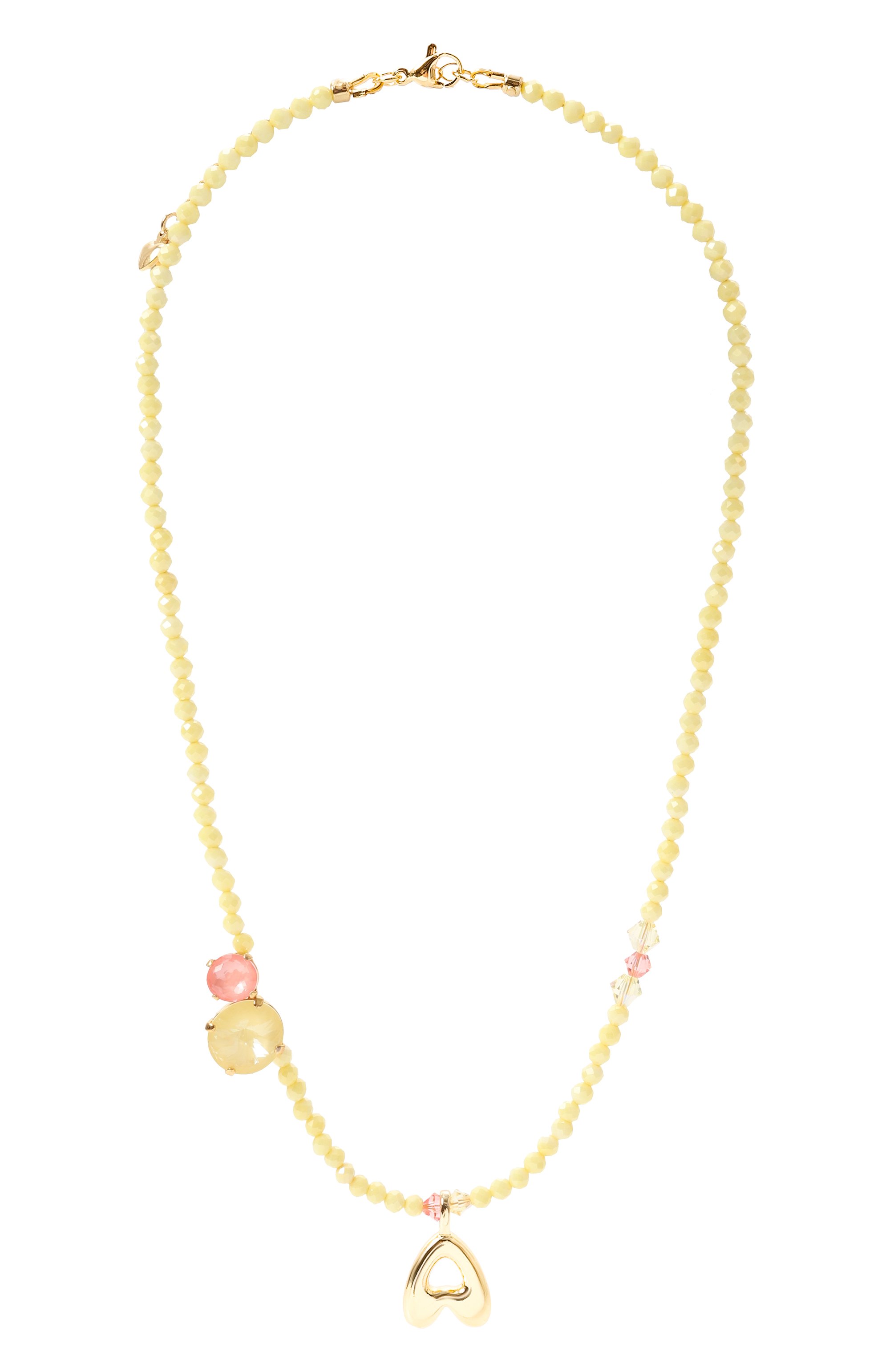 Колье PINK.OLIVKA желтого цвета по цене 12700 руб., арт. PO-70005, фото 1 Колье PINK.OLIVKA, арт. PO-70005, фото 1