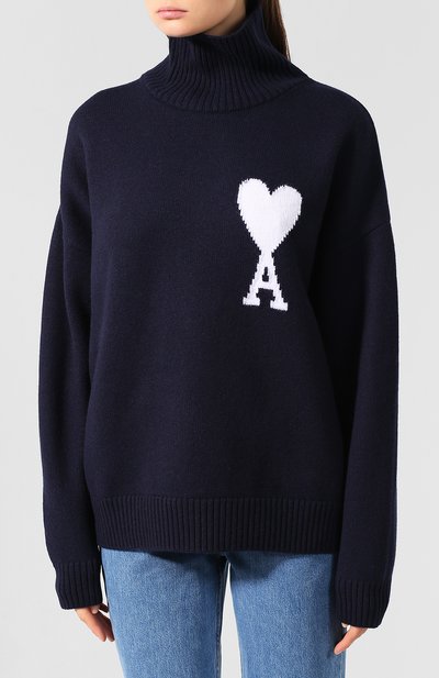 Шерстяной свитер AMI, арт. H19K203.018, фото 3