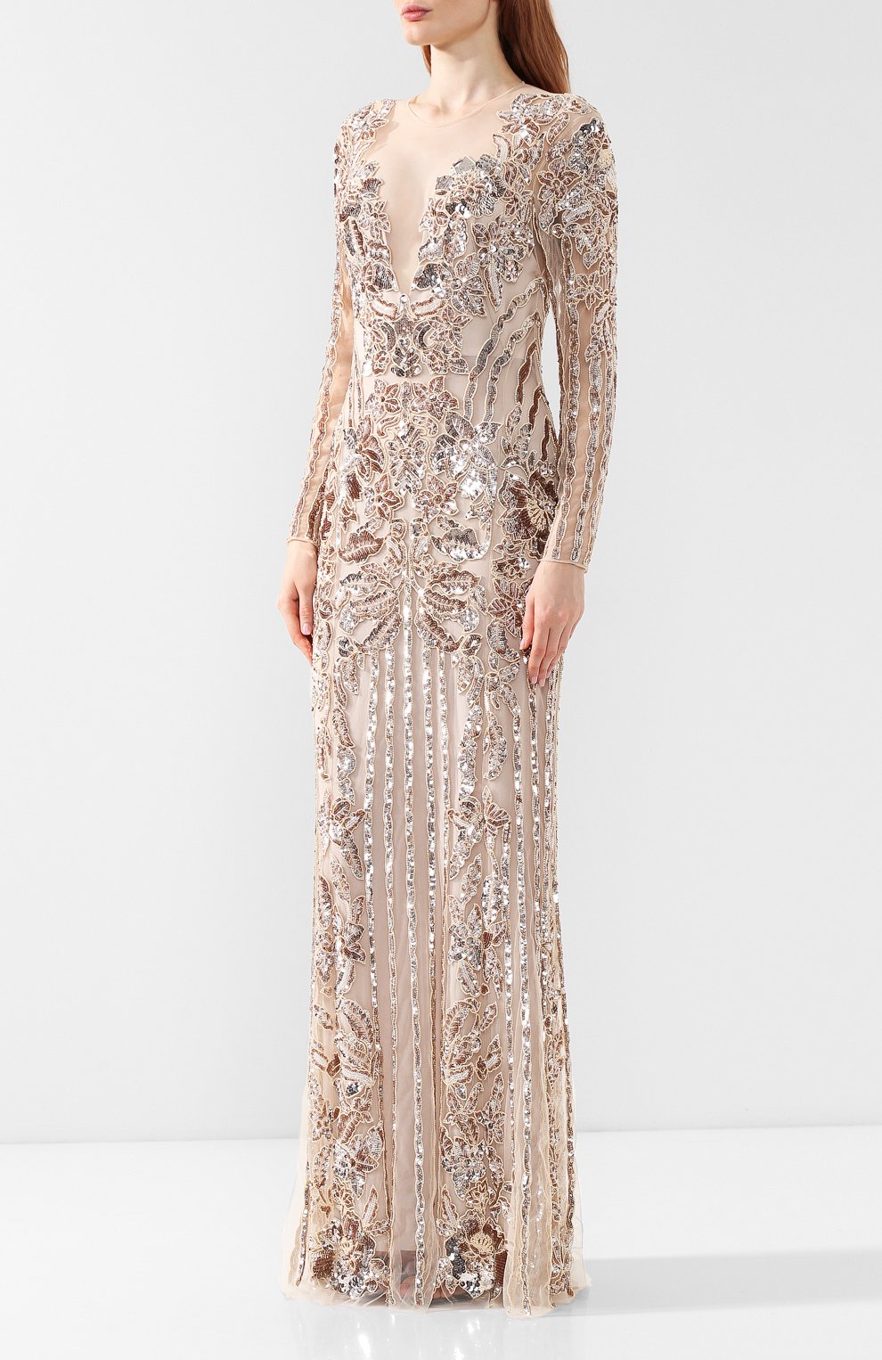 Платье-макси ZUHAIR MURAD, арт. DRS19018/EM0V001, фото 3