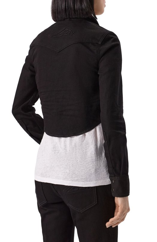 Джинсовая рубашка Dsquared2 S80DL0026/S30564 Чёрный  S80DL0026/S30564 Фото 4